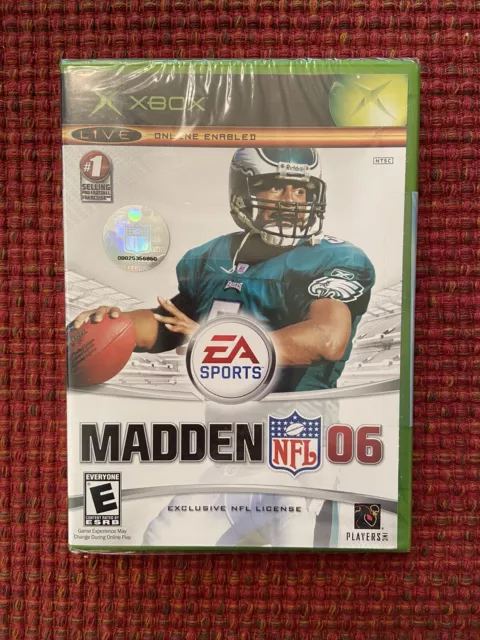 Madden NFL 06 (Microsoft Xbox, 2005) Video Game