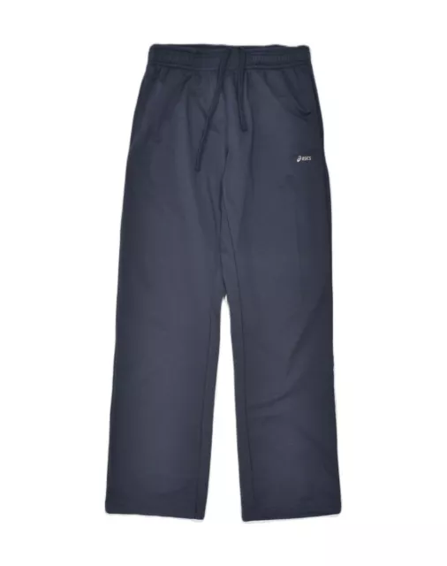 ASICS Boys Tracksuit Trousers 11-12 Years Grey Polyester WG20