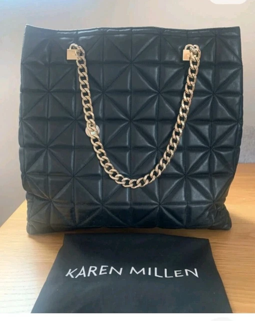 Karen millen hot sale quilted chain bag