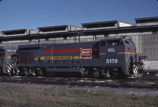 Seaboard Coast  Line   Original Railroad Slide   Scl