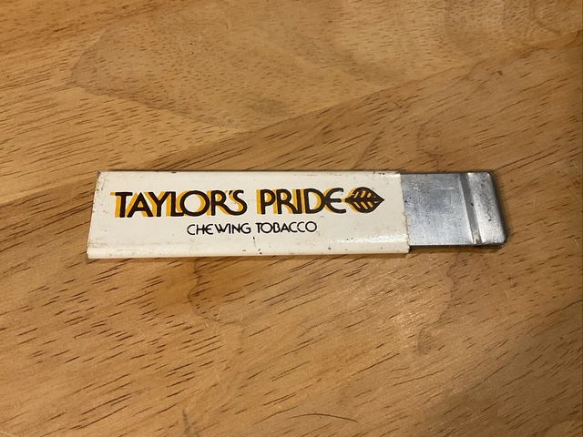 VINTAGE TAYLORS PRIDE Chewing Tobacco Box Blade $8.50