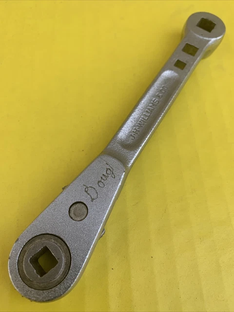 Vintage J.H. Williams USA Model No. MR-51 - 1/4" Ratcheting Refrigeration Wrench