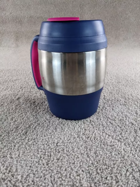 Bubba Insulated Thermos Travel Mug Hot Cold Coffee Tea 52oz Tumbler Cup Blue 2