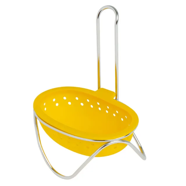 Eddingtons Antiadherente Individual Huevo Poacher - Taza de Silicona - Amarillo