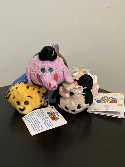Disney Tsum Tsum Bing bong, Clawhauser, minnie 3” plush lot of 3