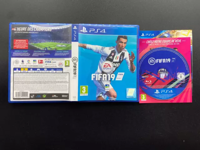 Jeu Fifa 19 PlayStation 4 en boite PS4 Sony FR