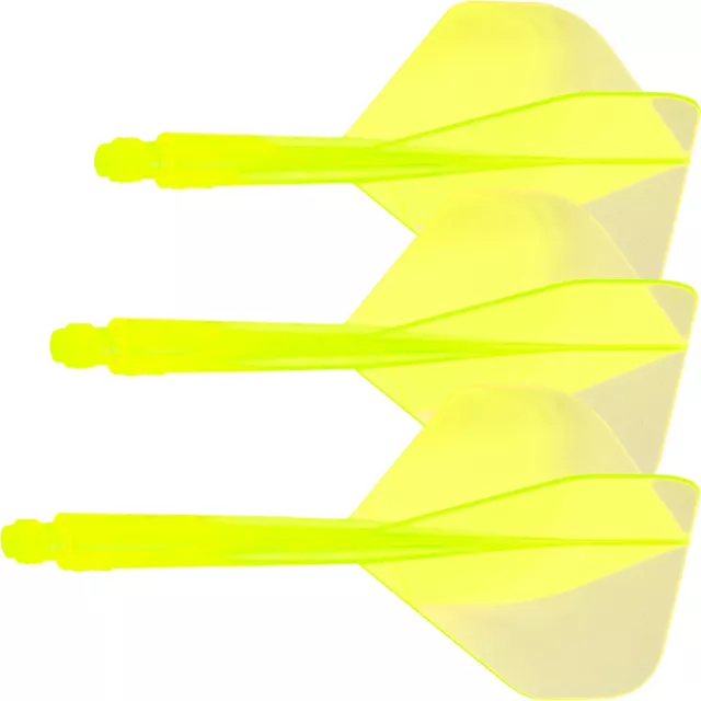 Condor Axe Neon Standard Shape Dart Flights Stems Shafts System 3 Lengths