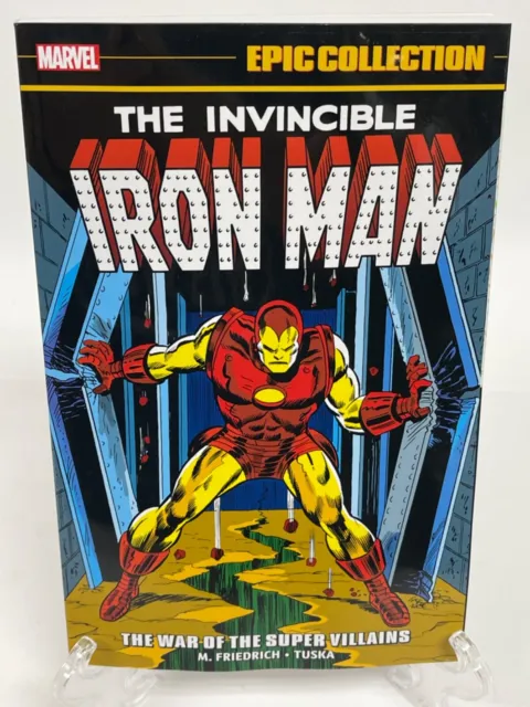 Iron Man Epic Collection Vol 6 War of the Super Villains New Marvel Comics TPB