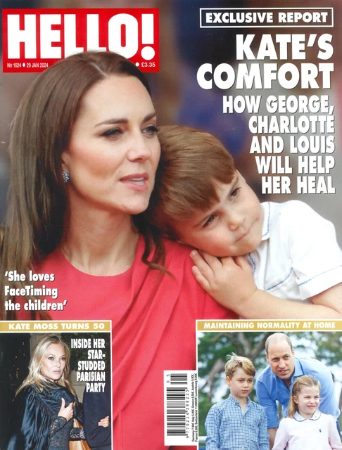 HELLO! MAGAZINE: PRINCESS Kate, Prince Louis, Margot Robbie, kate Moss ...