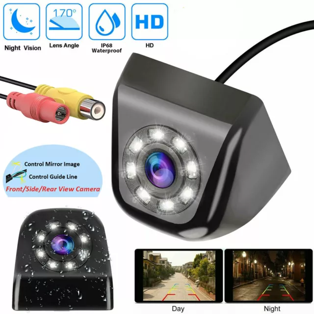 Waterproof HD 170° Car Reverse Backup Night Vision Camera Rear View Parking Cam