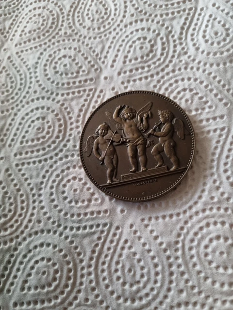 Médaille Bronze Mariage 1981 - Monnaie De Paris Par Thurotte - Collection XXème Siècle