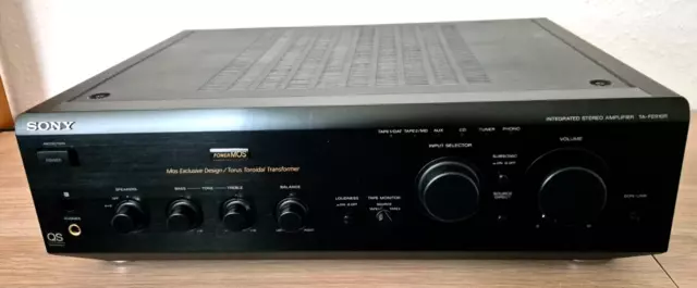 Sony TA-FE910R Stereo Verstärker Amplifier schwarz Vintage