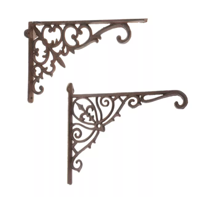 Cast Iron   Brackets   Rustic Shelf Bracket