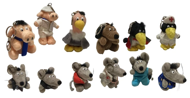 Apricot Lamb Portachiavi in peluche Koala, 12 cm, portafortuna, regalo per la patente di guida, donne, ragazze, bambini, grigio., 12cm