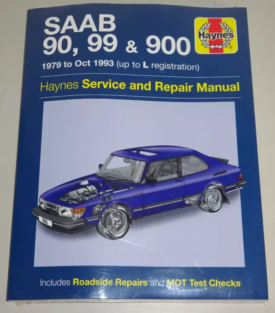 Repair instructions Saab 90 / 99 / 900 incl. turbo, built years 1979 - 1993