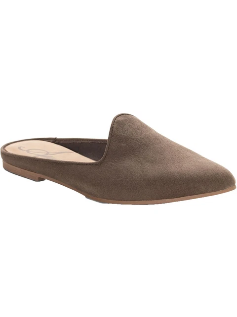 American Rag Women's Comfort Ninaa Pointed Toe Slip on Mules Green Size 9 M