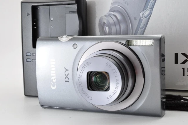 CANON IXY 150 Silver Compact Digital Camera PC2197 Tested with