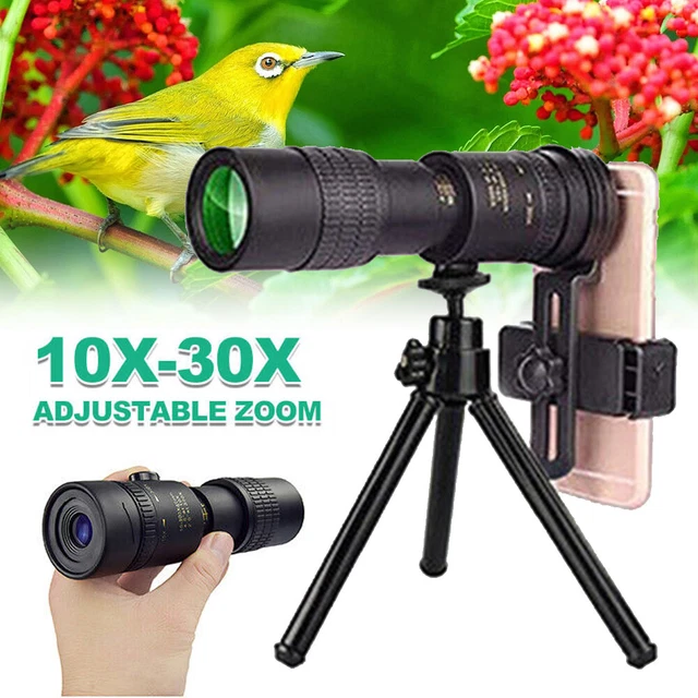 4K 10-300X40mm Super Telephoto Zoom Monocular Telescope HD Portable