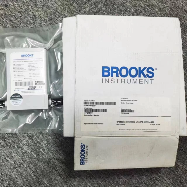 BROOKS GF080CXXC-0039008L-VXAMP5-XXXXAA-20C, Gas: 39-SiH4 Range: 8000CCM