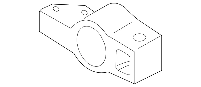 Genuine Volkswagen Suspension Control Arm Bracket 1K0-199-231-J