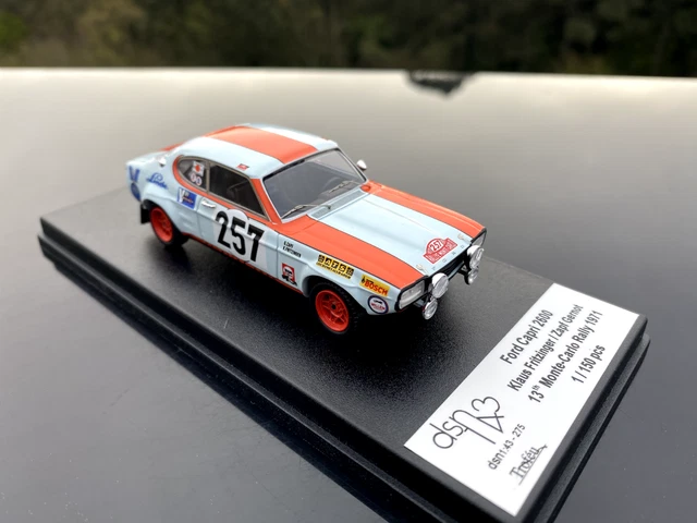 Audi Quattro 1/43 Trofeu No.198 Rallye WM Rallye Monte Carlo 1982 1:43 Audi Quattro 1/43 Trofeu No.198 Rallye WM Rallye Monte Carlo 1982 1:43