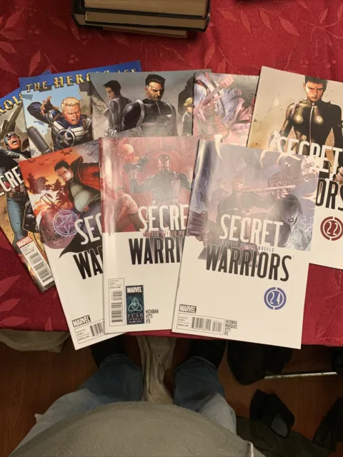 Secret Warriors #18-25 VF-NM 2010 Marvel, 7 Issue Lot!
