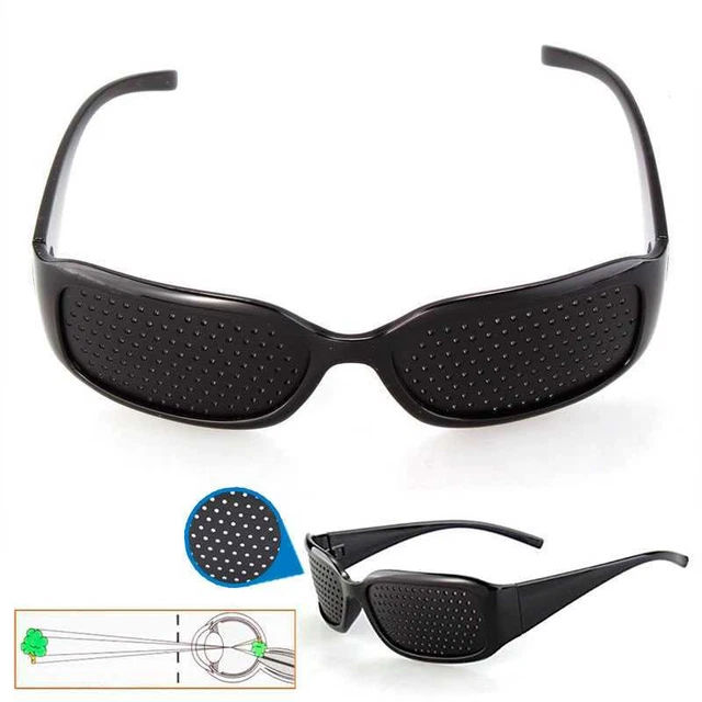 Gafas con agujeros para mejorar la vista clearance