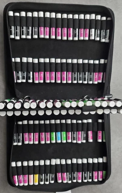 Mallette échantillons Parfums CHOGAN Avec Catalogues - Comme Neuf - Flacons De 5 Ml