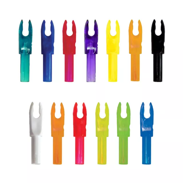 Bohning Archery Arrow F Nock - 12 Pack - Colours Available