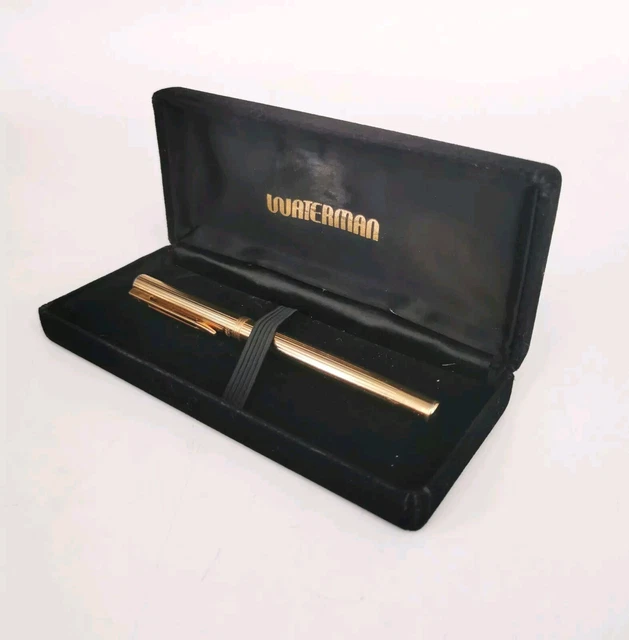 Stylo Bille Waterman Acier Facettes Années 60 - Comme Neuf, Avec Recharge