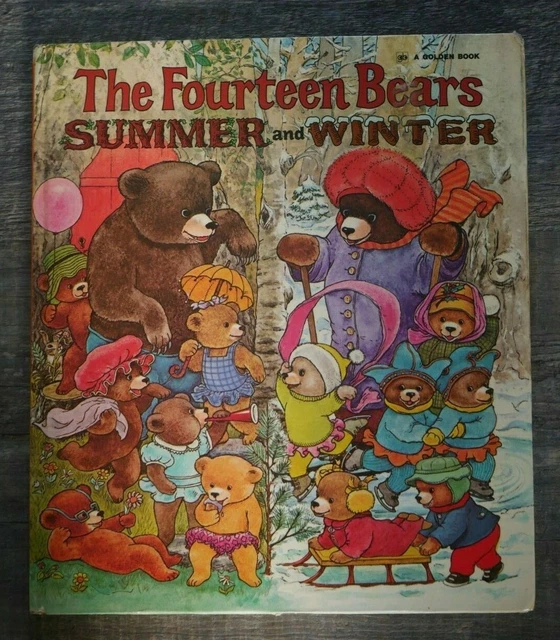 VINTAGE THE FOURTEEN Bears in Summer and Winter, Evelyn Scott, 1975 Large HC £74.40 - PicClick UK