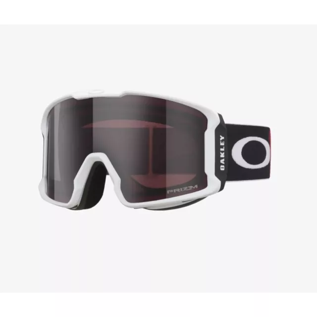 Oakley Line Miner L Henrik Harlaut Signature Prizm Snow Dark Grey Mask Sn