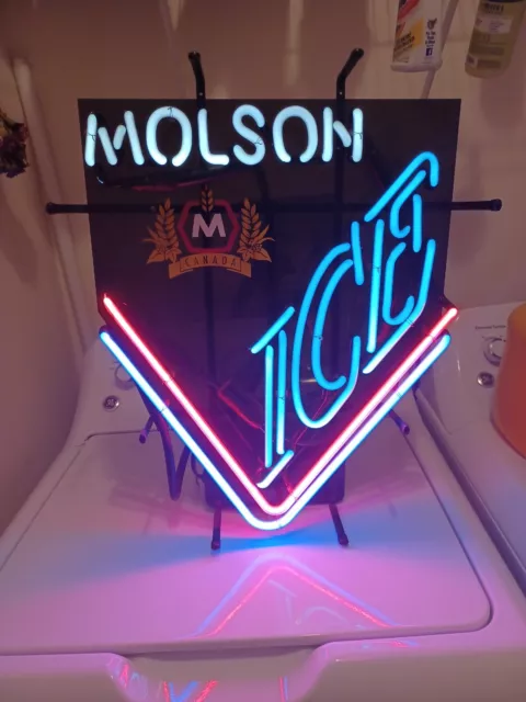Vintage (Molson Ice) Neon Sign