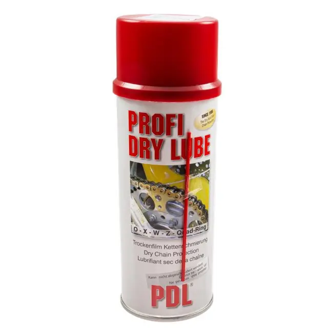 Scatola officina Profi Dry Lube PDL 400 ml lubrificazione catena moto (42,38/l)
