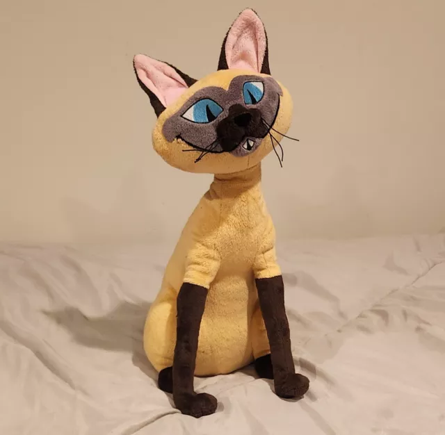 Authentic Disney Store Lady And The Tramp 16” SIAMESE CAT Plush