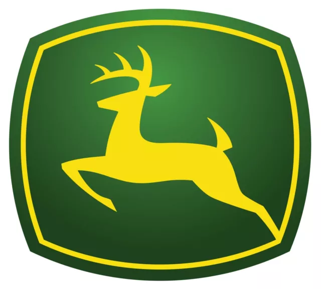 John Deere Logo Wall Decal Truck Vehicle Window Car Decor Laptop 3M Sticker LO87