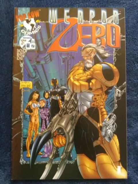 Weapon Zero, #8, Top Cow Comics, High Grade Condition