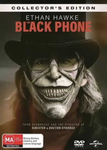 The BLACK PHONE Collector's Edition (DVD) Brand New & Sealed - Region 4