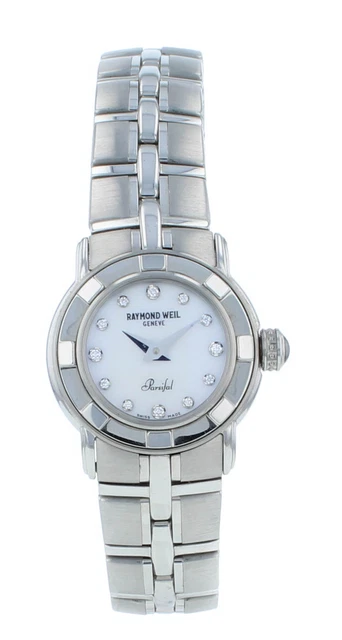 Raymond Weil Parsifal 23mm Quartz Diamond Steel Ladies Watch 9641-ST-97081 Raymond Weil Parsifal 23mm Quartz Diamond Steel Ladies Watch 9641-ST-97081
