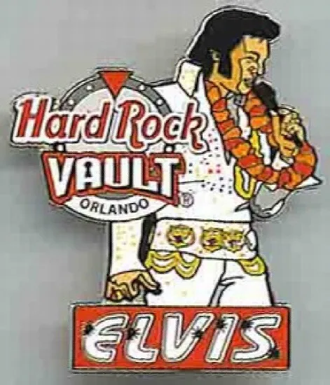 Hard Rock Vault Orlando 2002 Elvis Presley en Blanc Combinaison Pin - Hrc #26739