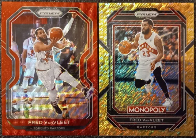 2022-23 Prizm Monopoly Gold Shimmer /500 Fred VanVleet Toronto Raptors SP NM-MT