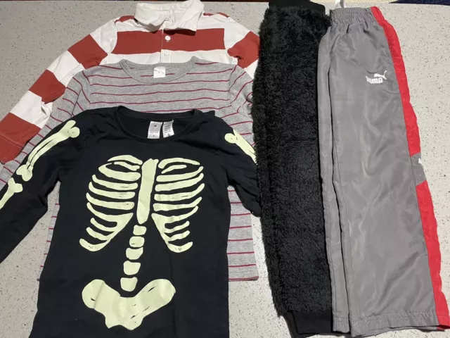 Kids boys winter clothes bundle size 6 GUC. Pet smoke free home.