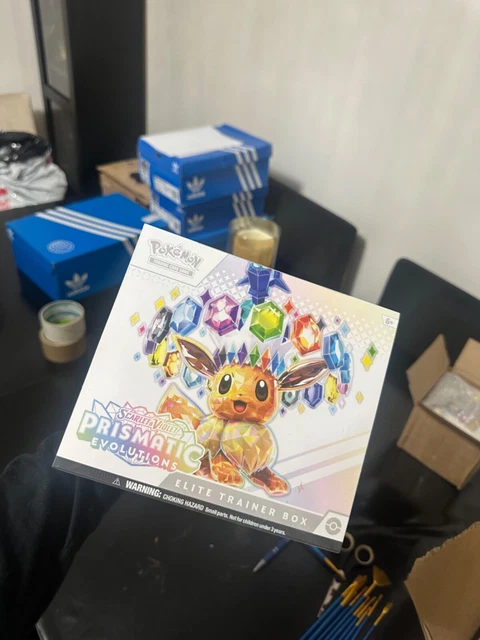 prismatic evolutions booster box 36 Pokemon TCG: SV8.5 Prismatic Evolution Surprise Storage Box Collection main image 1