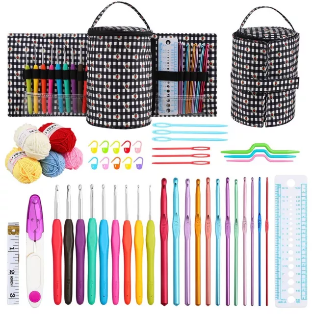 Premium Quality Knitting Storage Set Durable Polyester Material with Handle