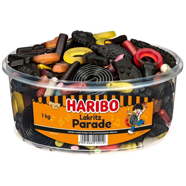 Haribo Bunte Liquirizia Parade Di Frutta Gengive Con Liquirizia