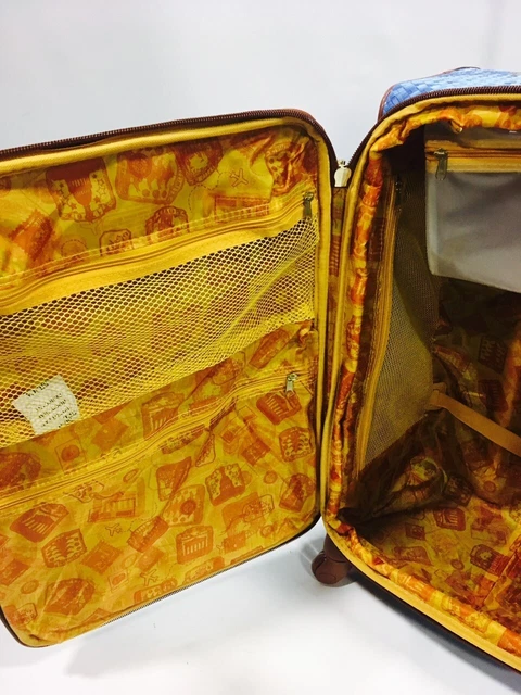 New Samantha Brown Basket Weave 20” Carryon Blue Color. 5