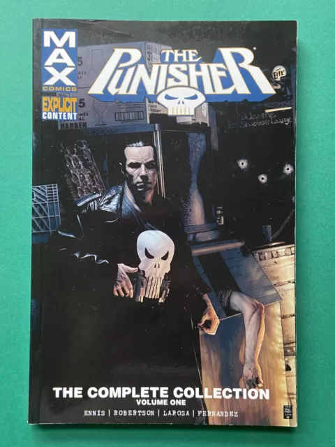 Punisher MAX The Complete Collection Vol 1 TPB FN (Marvel 2016) 1st Print GN
