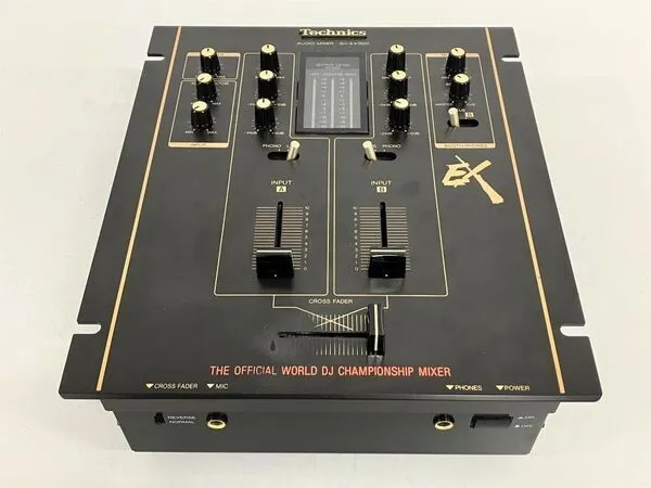 Technics SH-EX1200 Audio Mixer DJ Mixer Black Used 100V Shipping Free From JPN