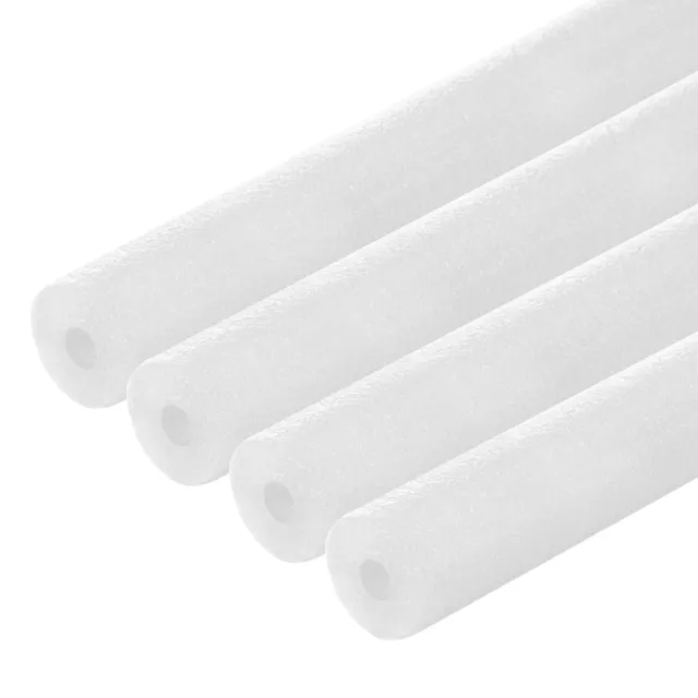 Foam Tube Sponge Protection Sleeve Heat Preservation 30mmx10mmx500mm, Pack of 4