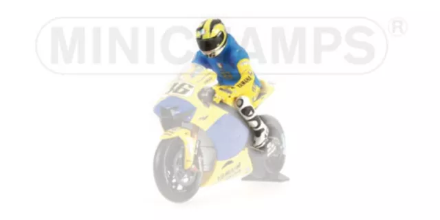 MINICHAMPS Valentino Rossi riding figure MOTOGP Sachsenring 2006 1:12 312 060196